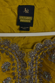 Jayanti Reddy Yellow embroidered lehenga