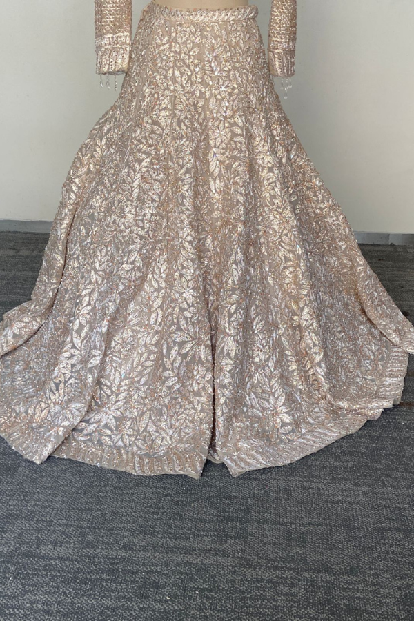Rose Gold Lehenga set