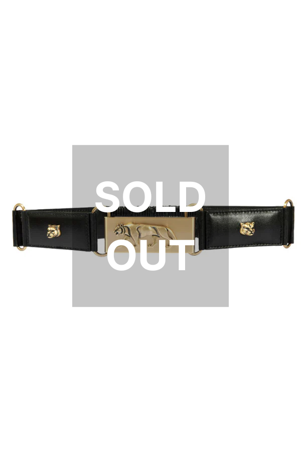 Sabyasachi Black Military Royal Bengal Tiger Belt