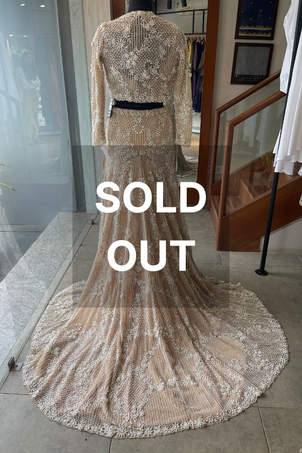 Payal Keyal Ivory Jacket lehenga set