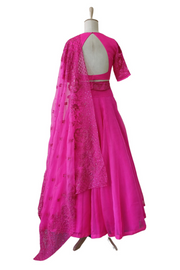 Manish Malhotra pink lehenga set