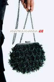 Anamika Khanna H&M Detachable-strap beaded clutch