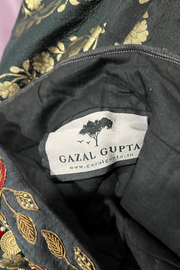 Gazal Gupta Black silk lehenga