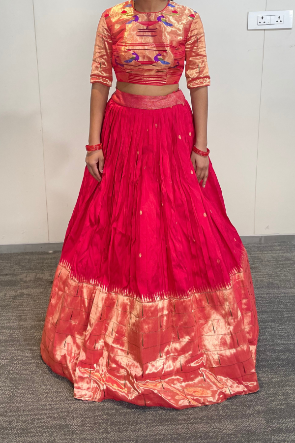 Pattu 2024 ghagra choli