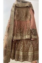 sabyasachi peplum lehenga set