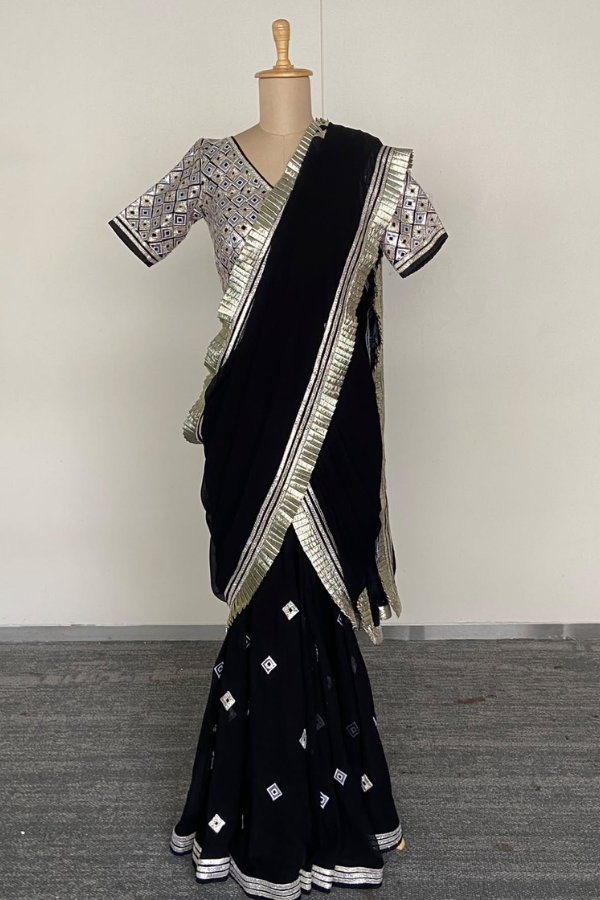 Asal By Abu Sandeep sharara saree