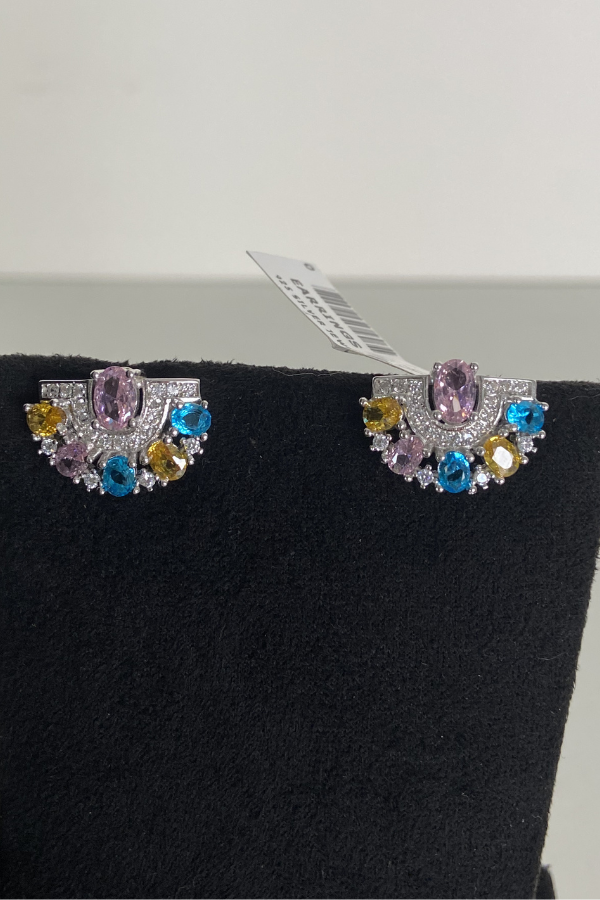 Multi colour necklace set