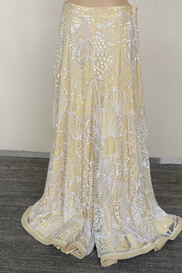 Sequin Corset Sharara set