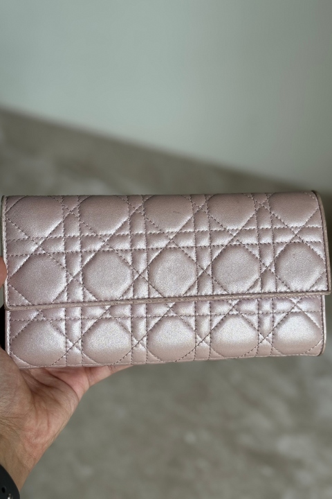 Christian Dior Pink Lady Dior Wallet