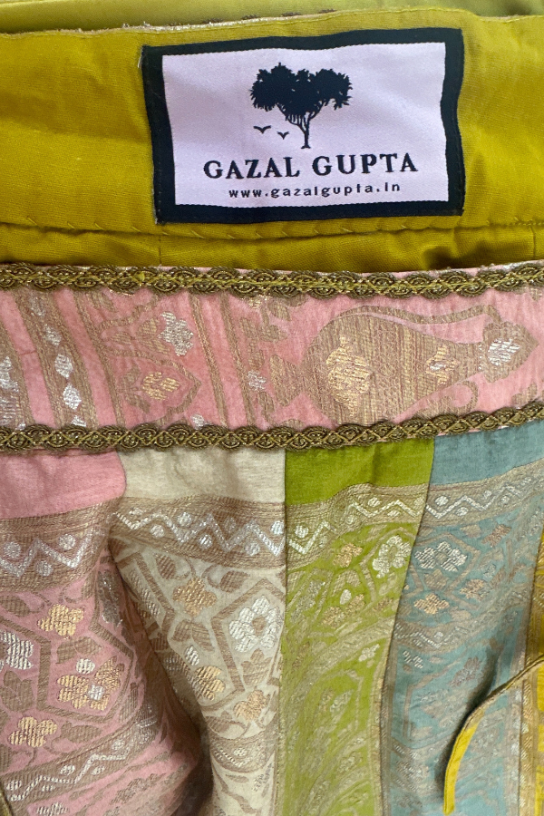 Gazal Gupta brocade silk lehenga