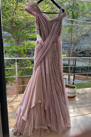 Gaurav Gupta Pink sculpted gown