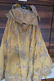 MRUNALINI RAO Yellow Embroidered Lehenga Set