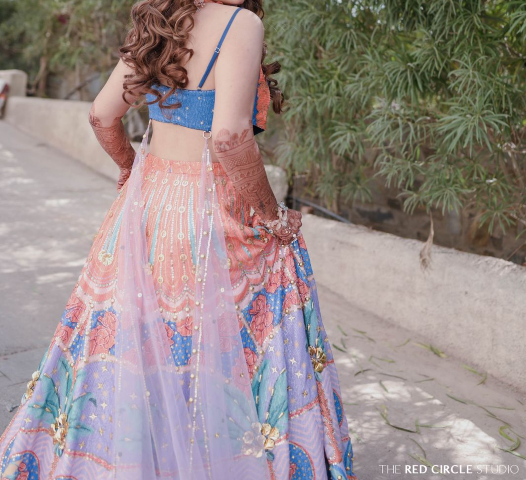 Papa Don't Preach Embellished Lehenga Set