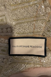 Falguni Shane peacock beige lehenga