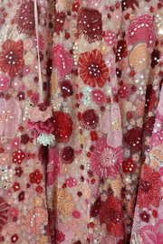 Mishru embroidered floral lehenga