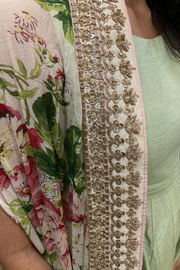 Anushree Reddy gown with jacket set