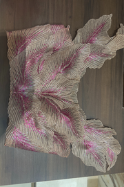 Amit aggarwal Fuchsia 3D embroidered lehenga