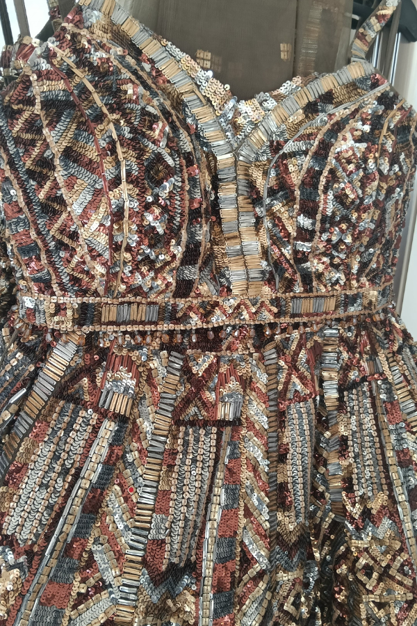 Bronze Glamour Lehenga