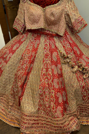 Rimple & Harpreet Embroidered lehenga