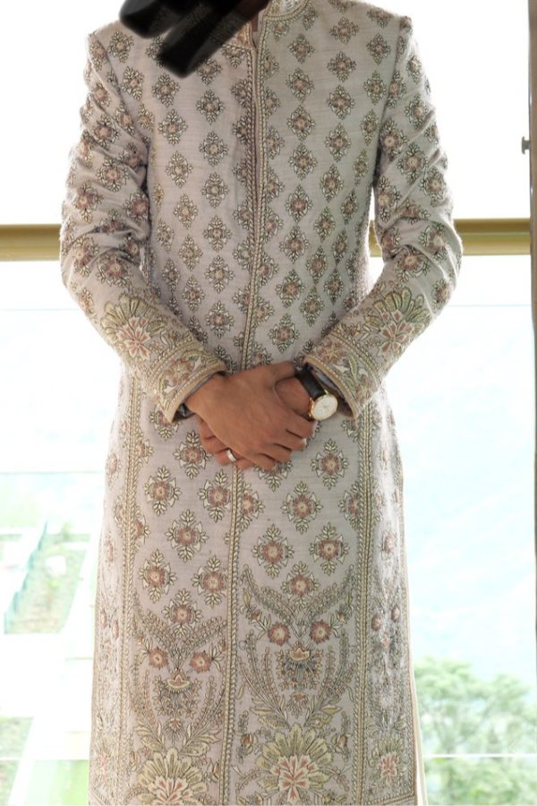 Tarun Tahiliani Ivory Sherwani