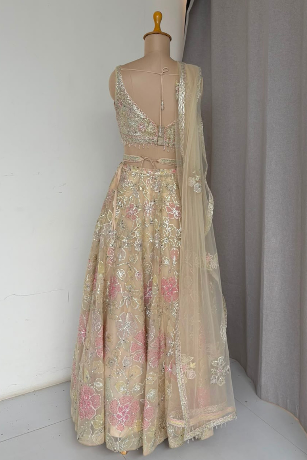 Floral Embellished Lehenga