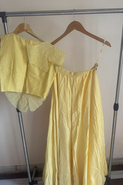 Richa Khemka Yellow Flared Pant Set