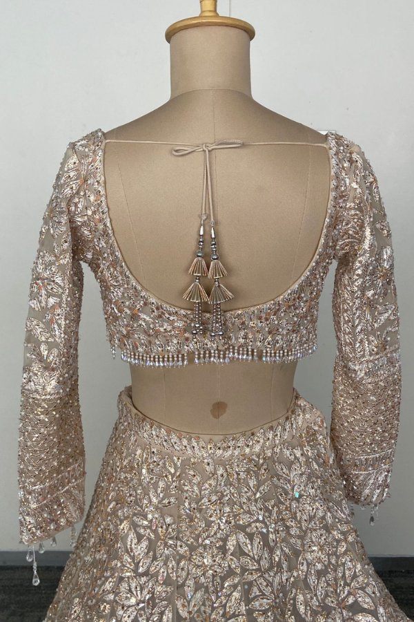 Rose Gold Lehenga set