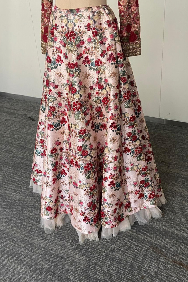 Gulaab lehenga set