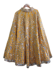 Abhinav Mishra Yellow skirt set