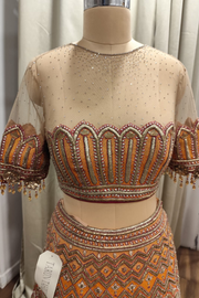 Tarun Tahiliani Swarovski crystal lehenga