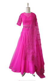 Manish Malhotra pink lehenga set