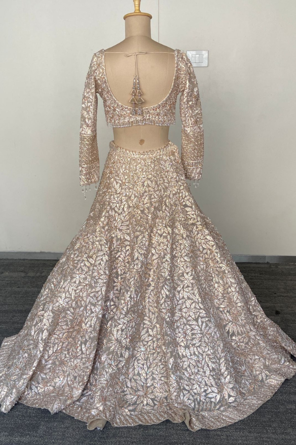 Rose Gold Lehenga set