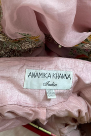 Anamika Khanna Pink embroidered lehenga