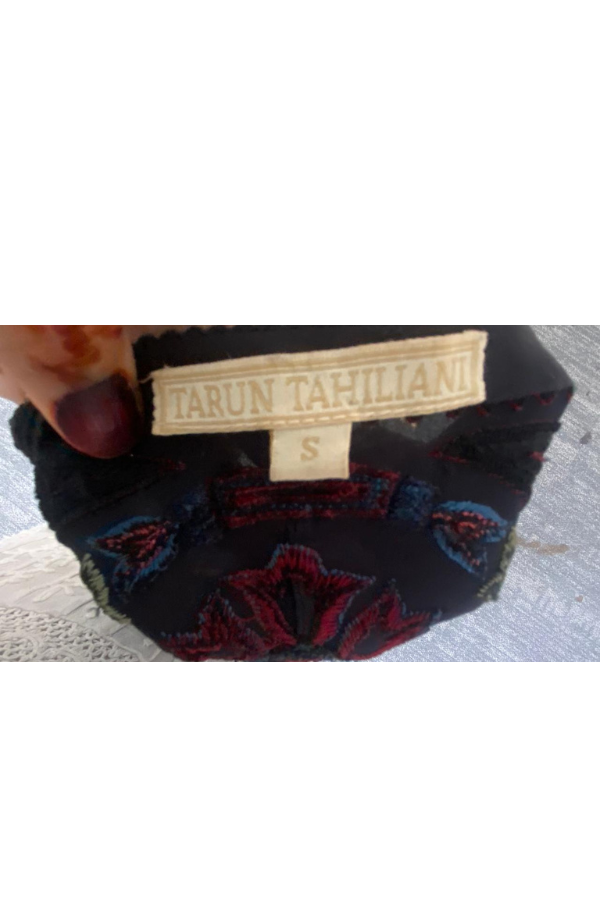 Tarun Tahiliani Embroidered kaftan top