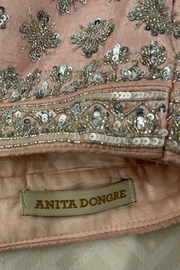 Anita Dongre Pink embroidered lehenga