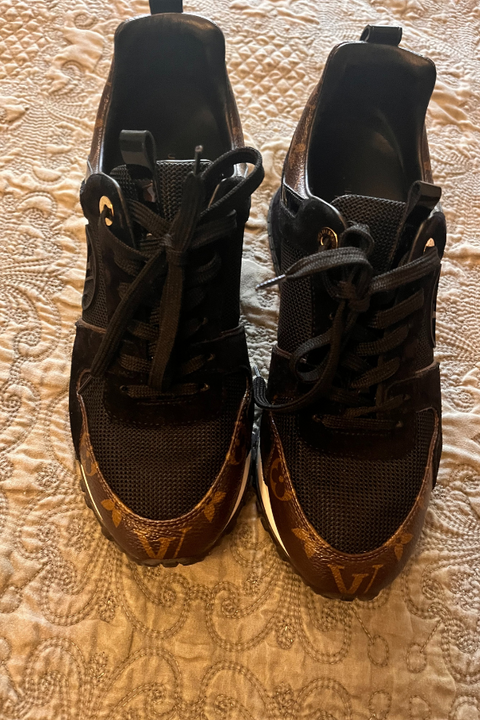 Louis Vuitton Run Away Sneakers Black / Brown