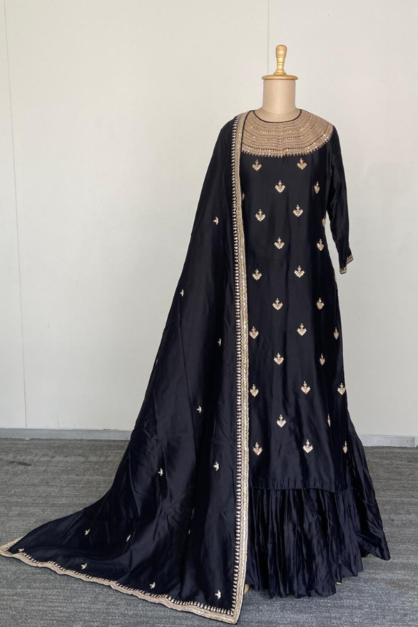 Punit Balana Embroidered kurta with sharara