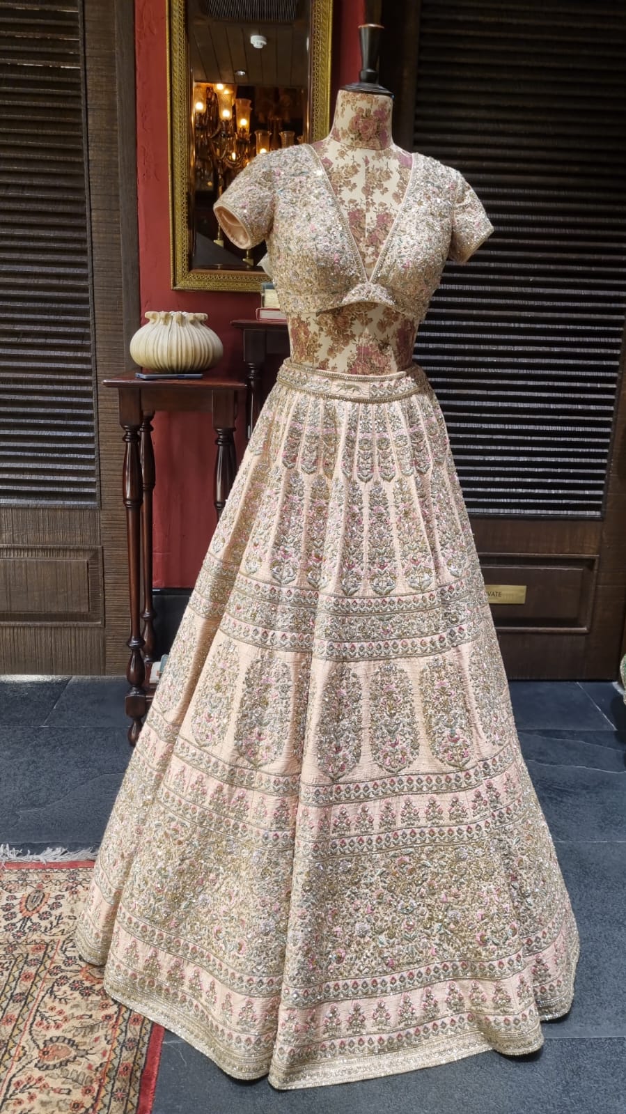 Sabyasachi Embroidered Bridal Lehenga