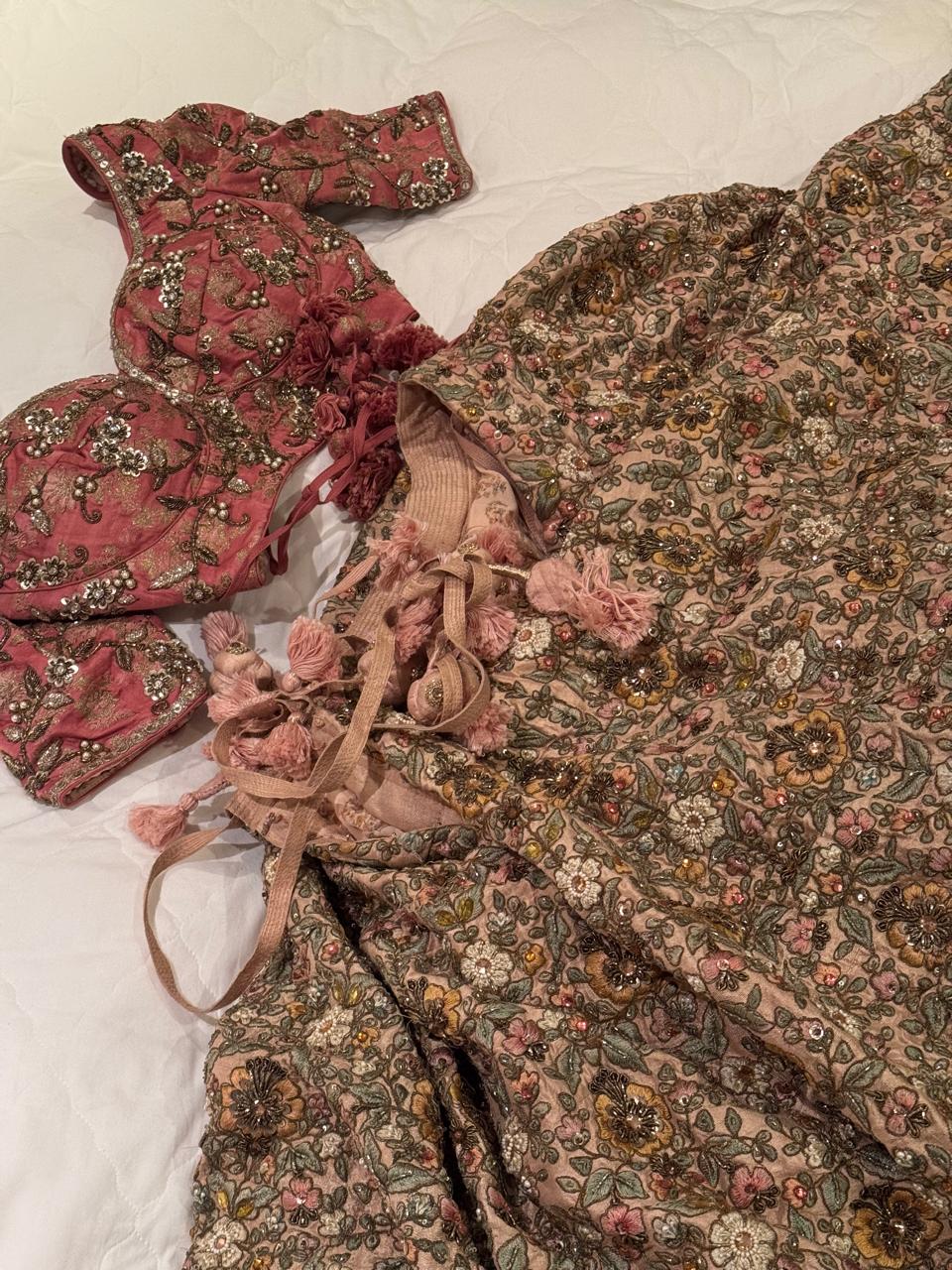 Sabyasachi Embellished Lehenga Set