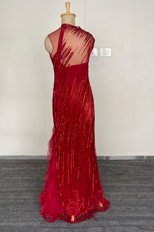 Gaurav Gupta Crimson Gown