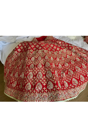 Anita Dongre Red embroidered lehenga set