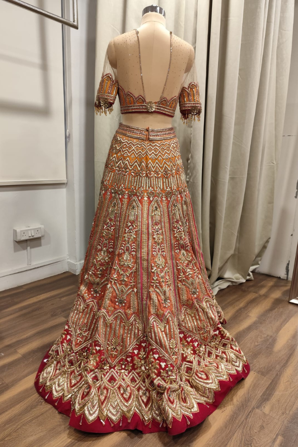 Tarun Tahiliani Swarovski crystal lehenga