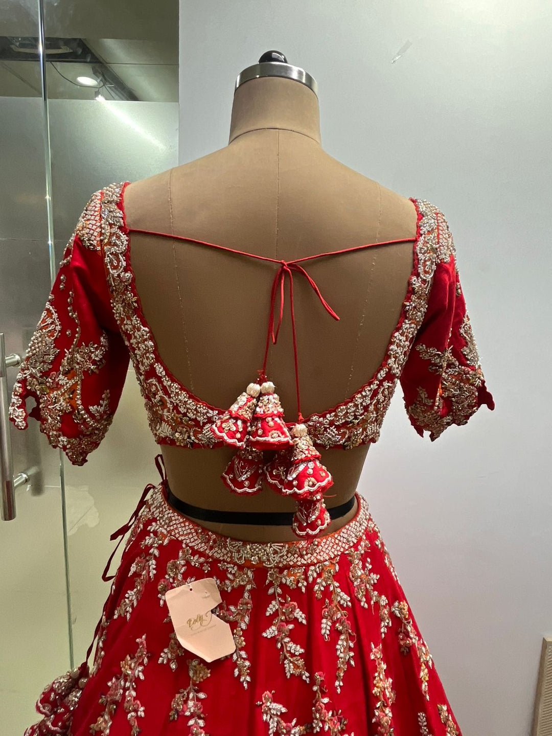 Dolly J Regal Red Dolly J Bridal Lehenga