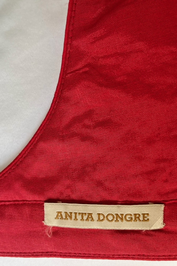 Anita Dongre Red embroidered lehenga set