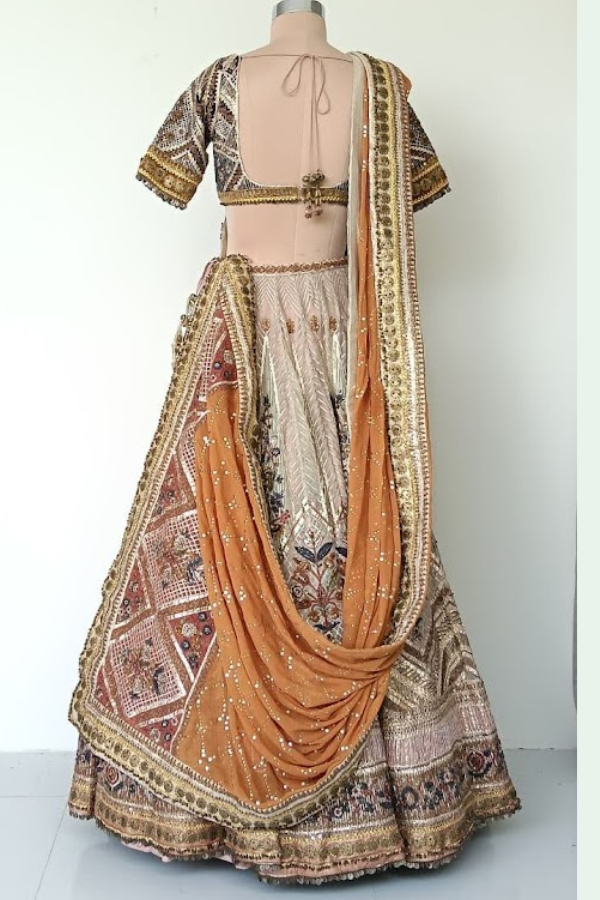 MARWAR COUTURE EMBELLISHED LEHENGA SET