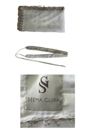 SEEMA GUJRAL Ivory Embellished Lehenga Set