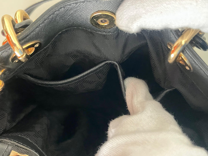 Michael Kors Cynthia Cross Stitch Tote