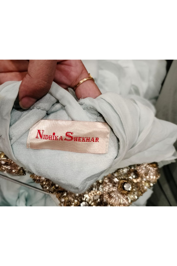 Nidhika Shekhar Beige Gown