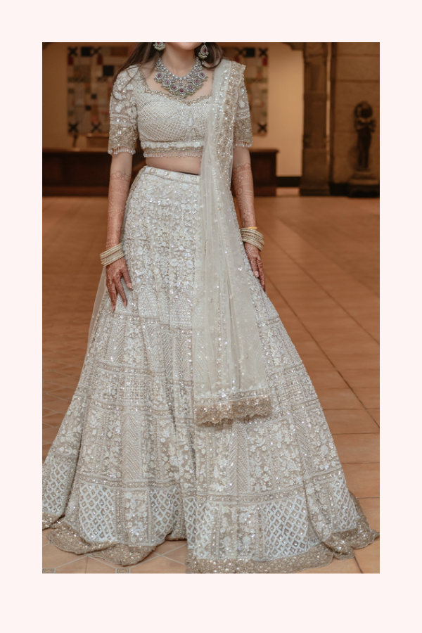 Seema Gujral Embellished Lehenga Set