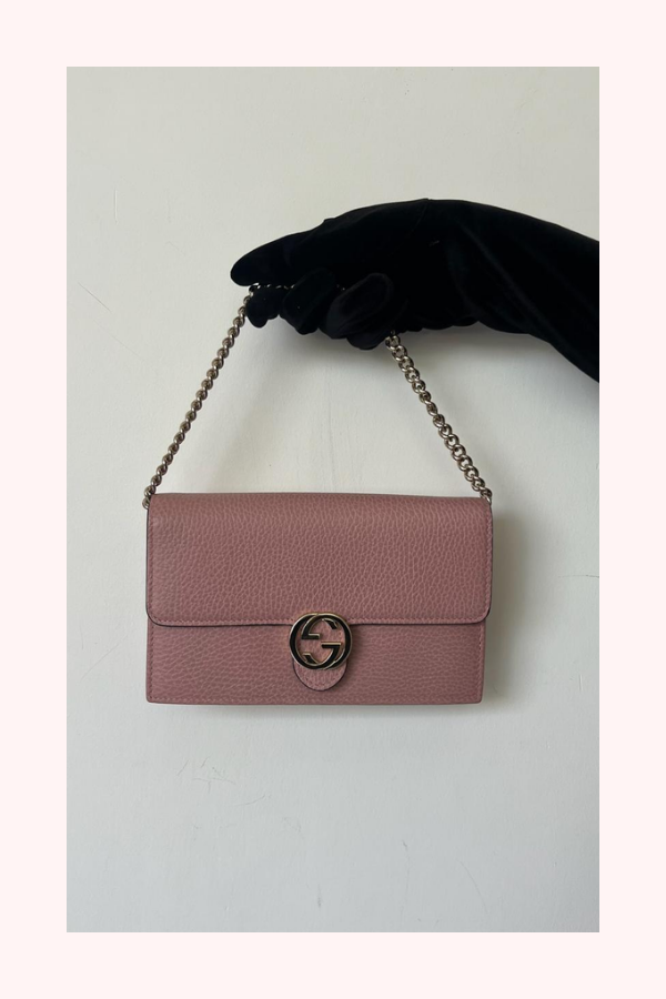 Gucci Small Dollar Interlocking G Crossbody Bag